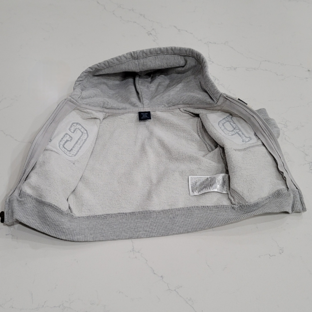 GAP Logo Zip Hoodie 12-18 Months - Picture 6 of 13